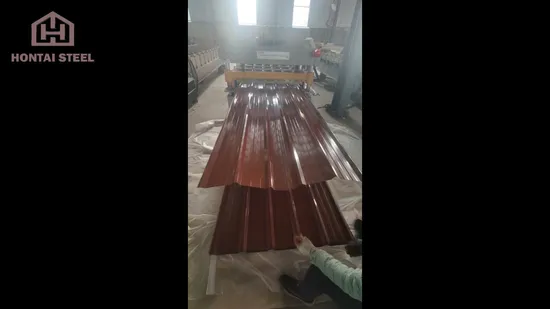 18 20 22 게이지 골판지, 아연 도금 아연 루핑 시트, 철 금속, 컬러 코팅 강철 루핑 시트, 주석 가격